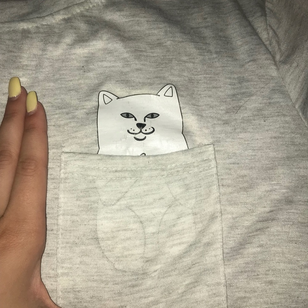 Off white rip and dip t